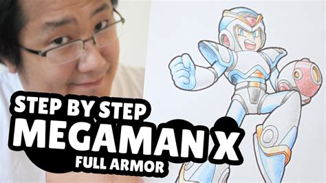 How to Draw Megaman X Easy Step by Step Draw .